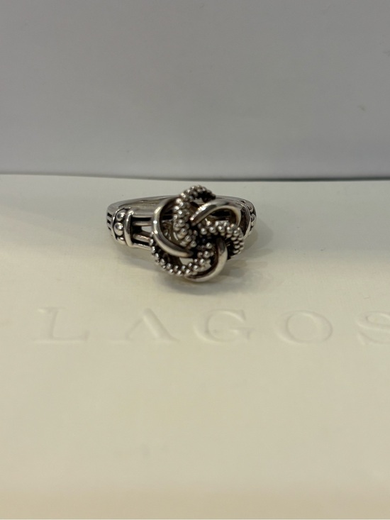 LAGOS Jewelry - SOLD LAGOS Silver love knot Caviar Ring
